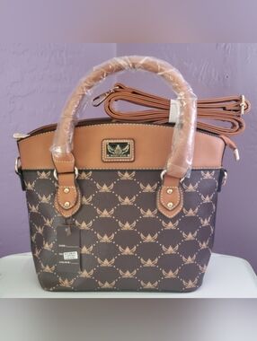 Wendy Keen Brown Satchel